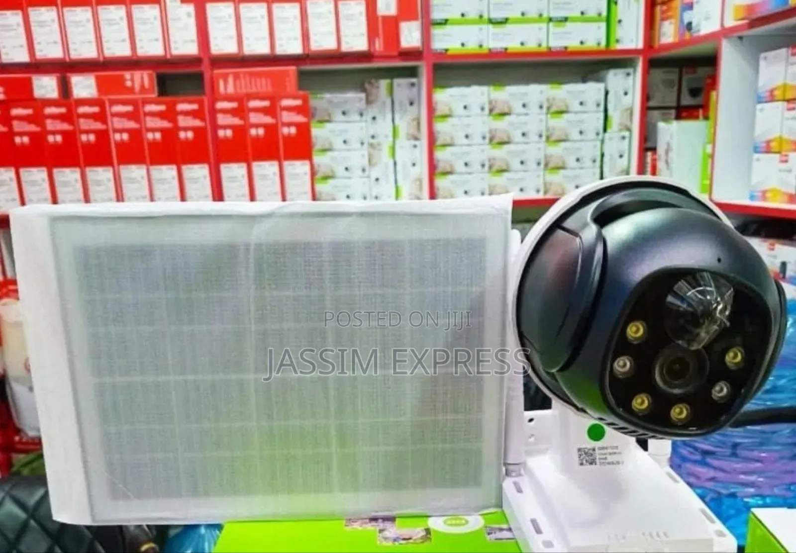 ሲም ካርድ የሚቀበል ሶላር የሆነ Battery ያለው PTZ Camera