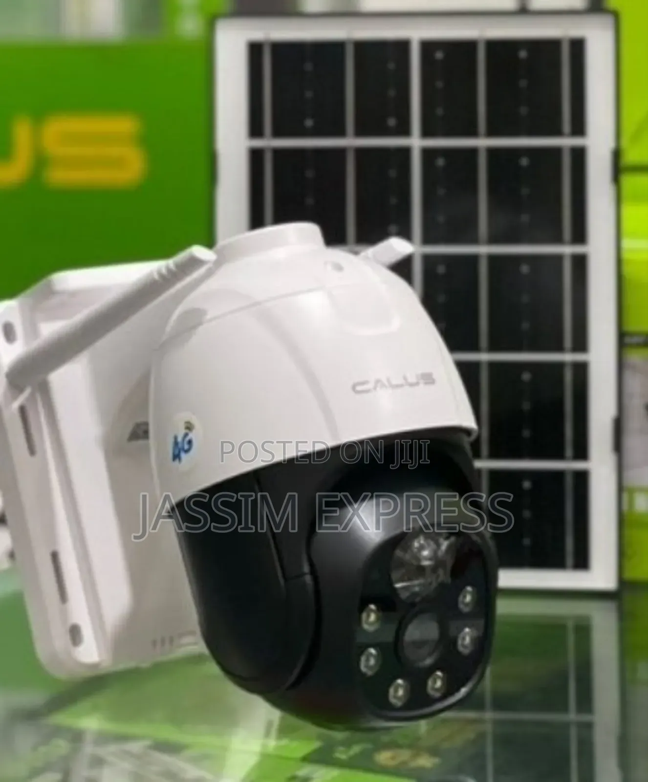 ሲም ካርድ የሚቀበል ሶላር የሆነ Battery ያለው PTZ Camera