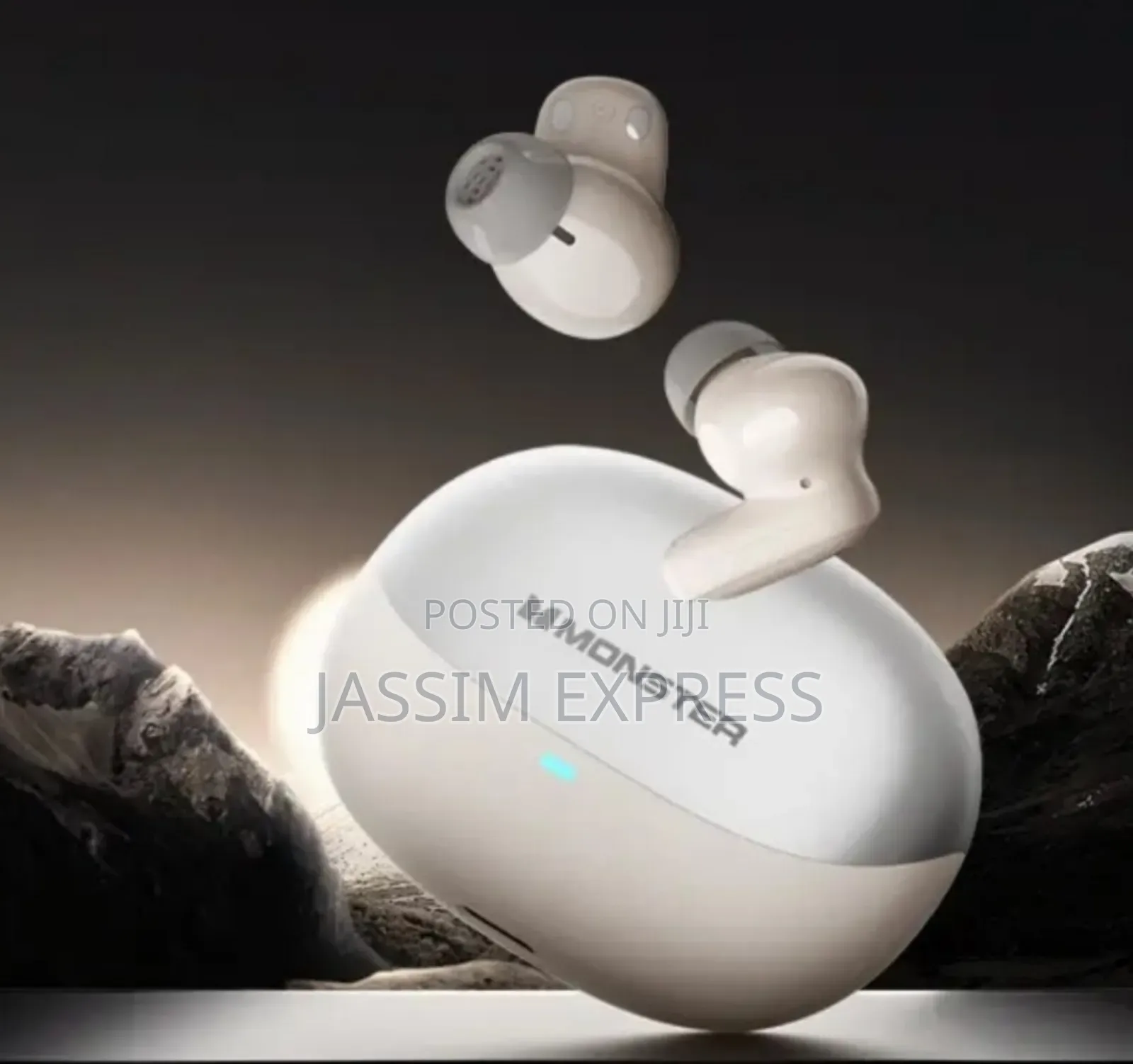 Monster Brand የሆነ Original ከፍተኛ የድምጽ ጥራት ያለው ስልክ ለማውራትም Anc