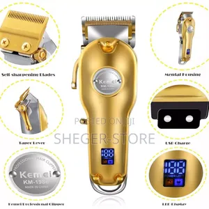 Kemei Professional Hair Clipper(Free Delivery Included)