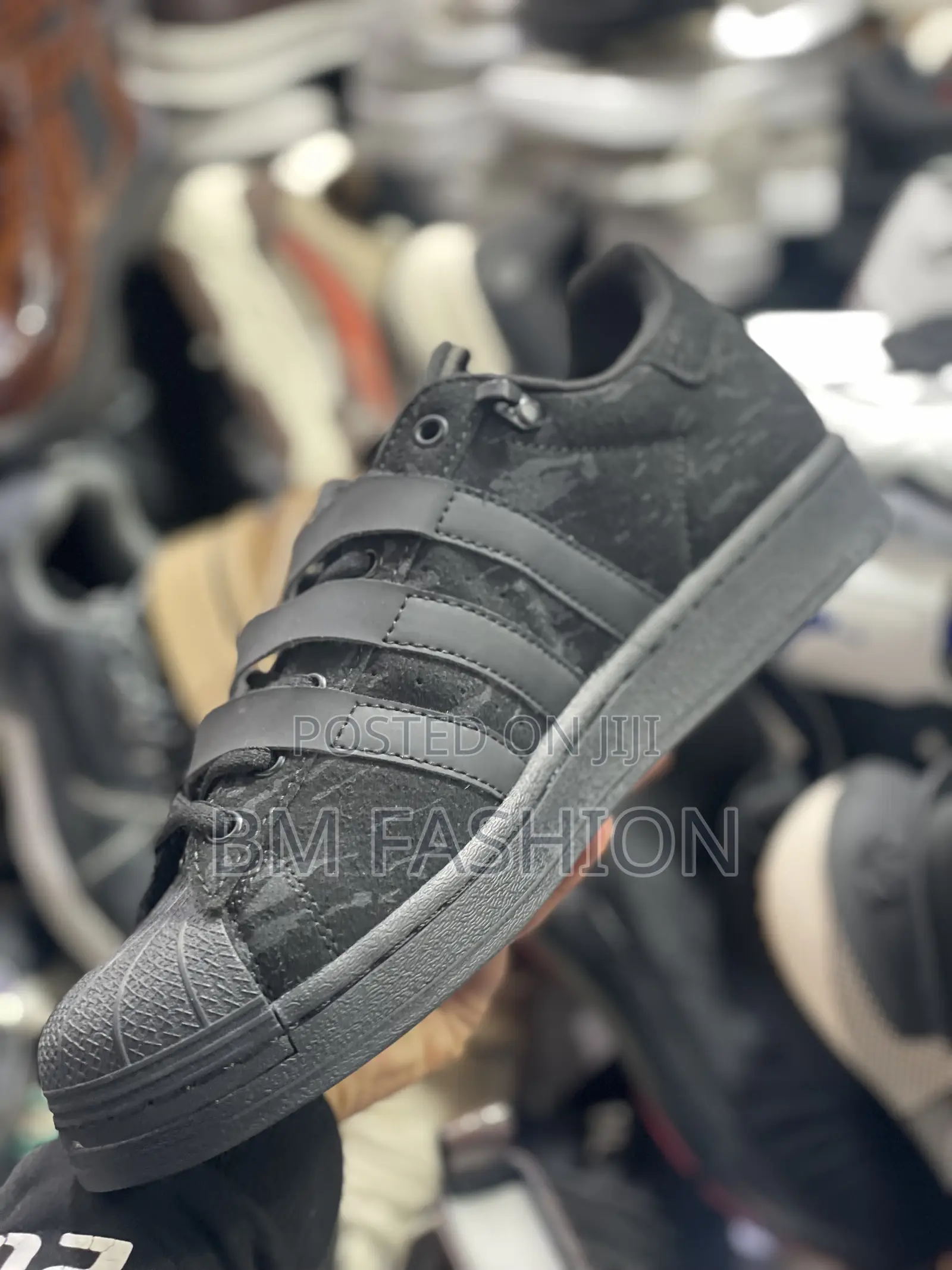 Adidas Superstar Old School Black Suede Fashion