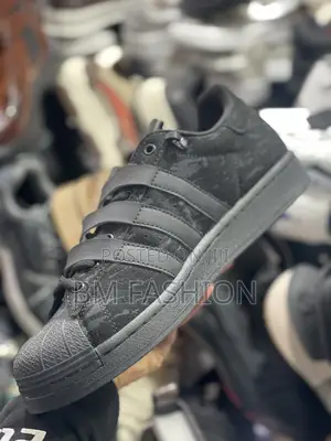 Adidas Superstar Old School Black Suede Fashion
