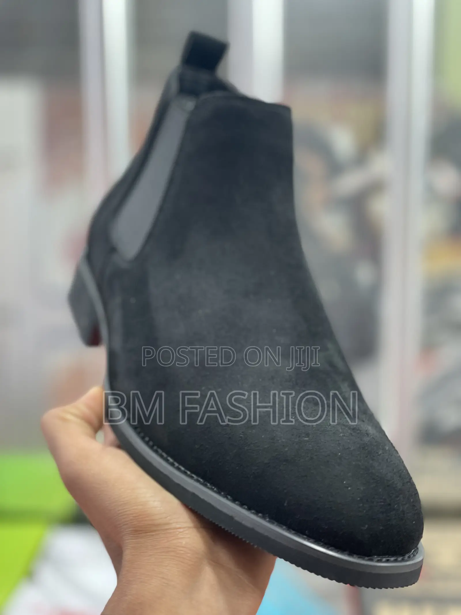 Black Ankle Chelsea Boots Men’S Trendy