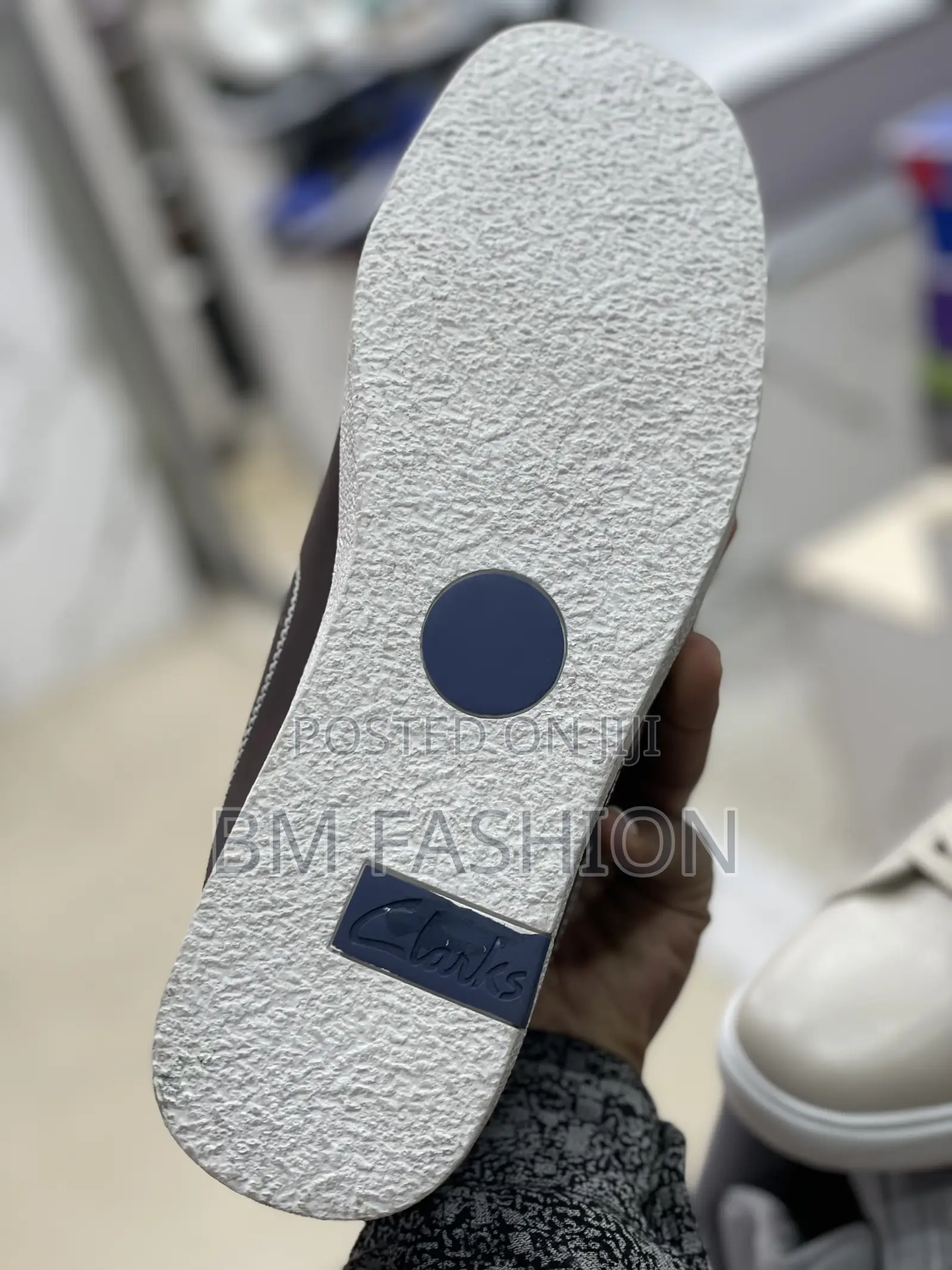 Clarks Wallabees Suede Brown X White Loafers