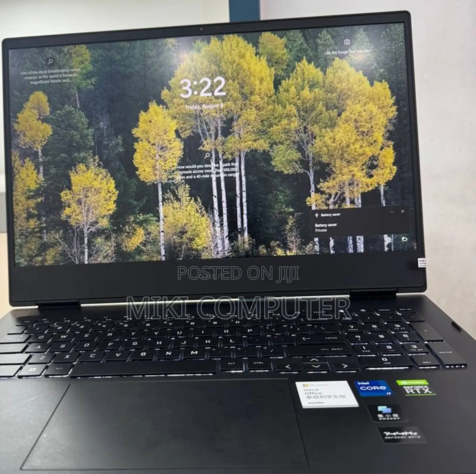 New Laptop HP Omen 16 16GB Intel Core I7 SSD 512GB