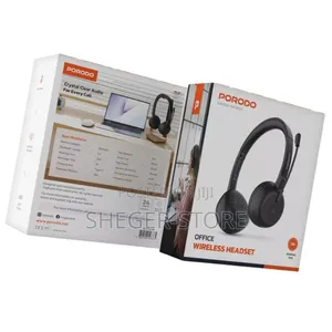 Porodo Office Wireless Headset(Free Delivery Included)