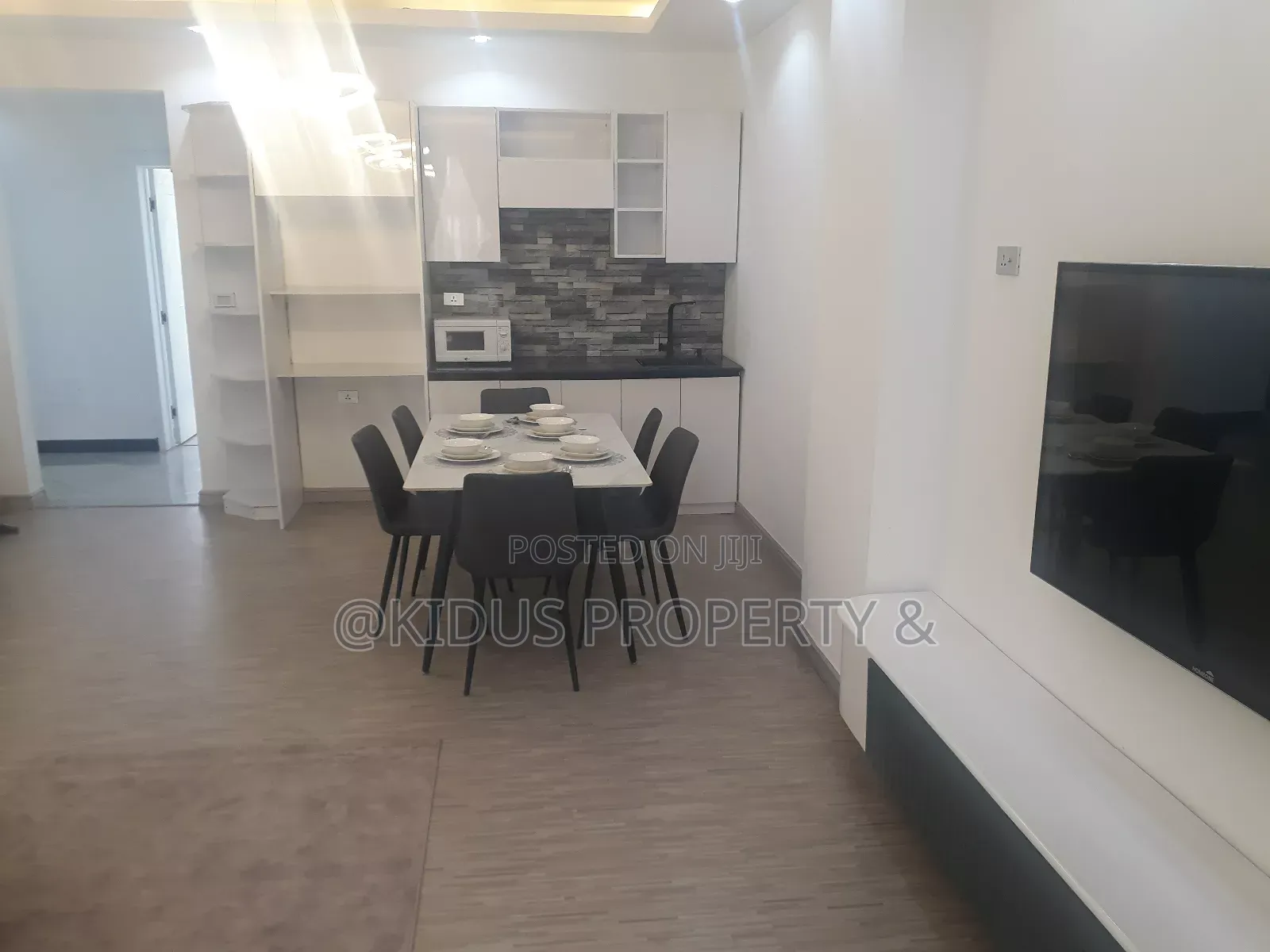 Furnished 2bdrm Apartment in Bisrate Gebreale, Nifas Silk-Lafto
