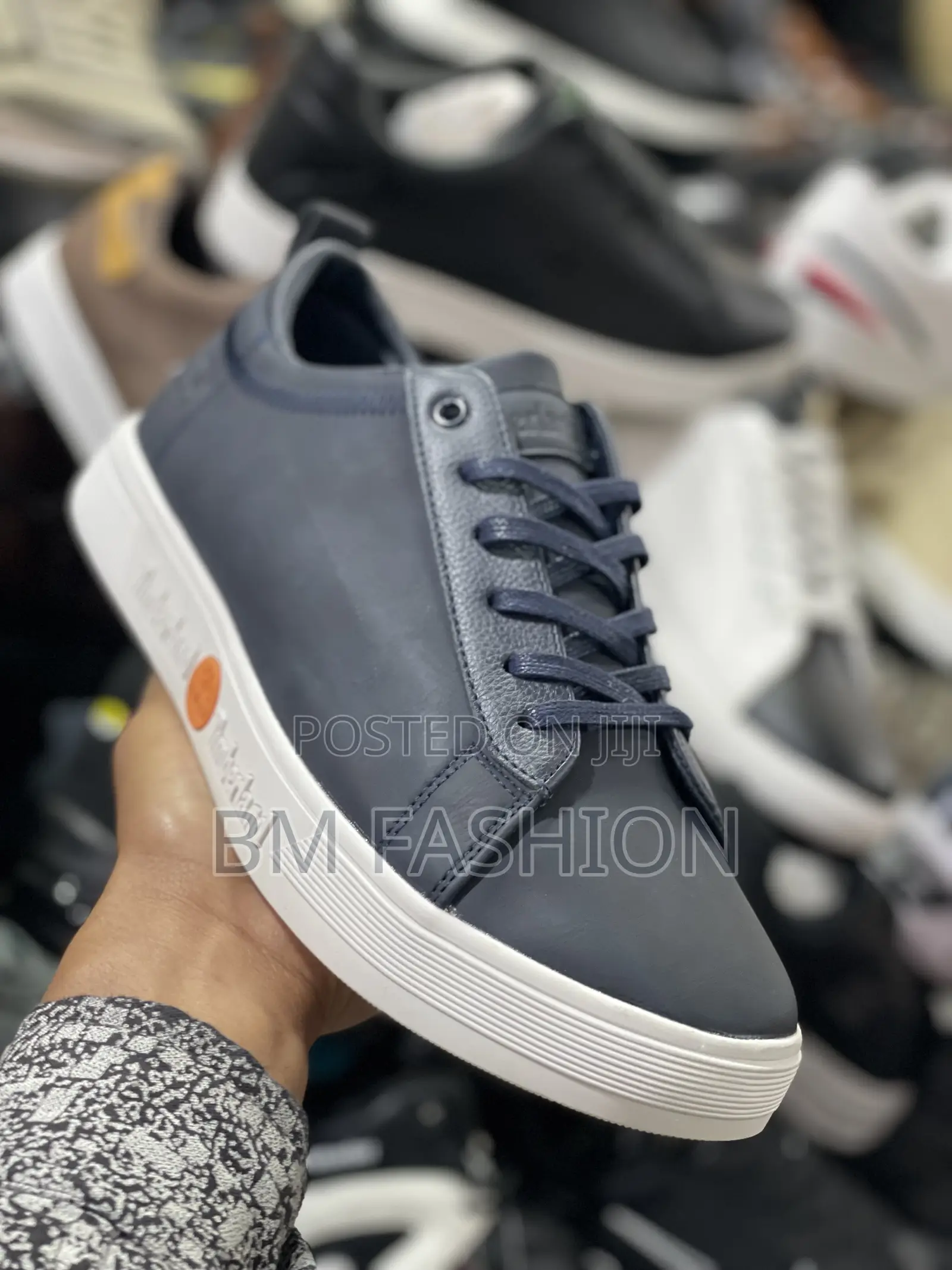 Timberland Casual Flats Blue High Quality