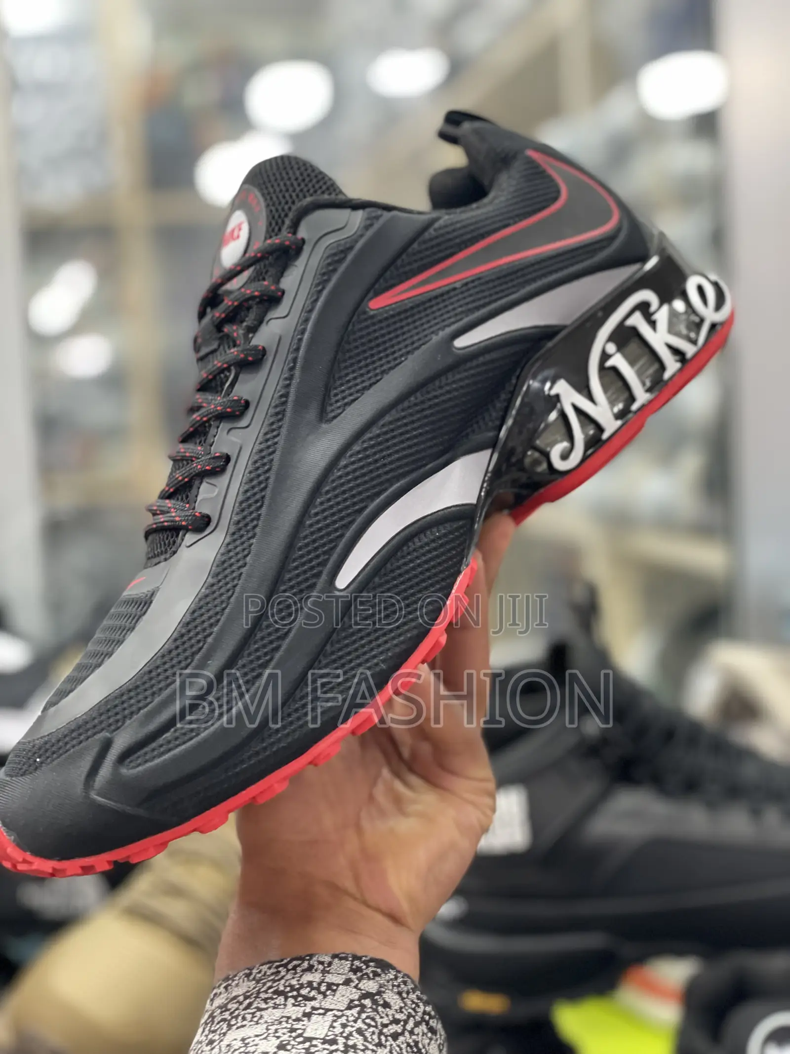Nike Air Max Red X Black Original Sneakers