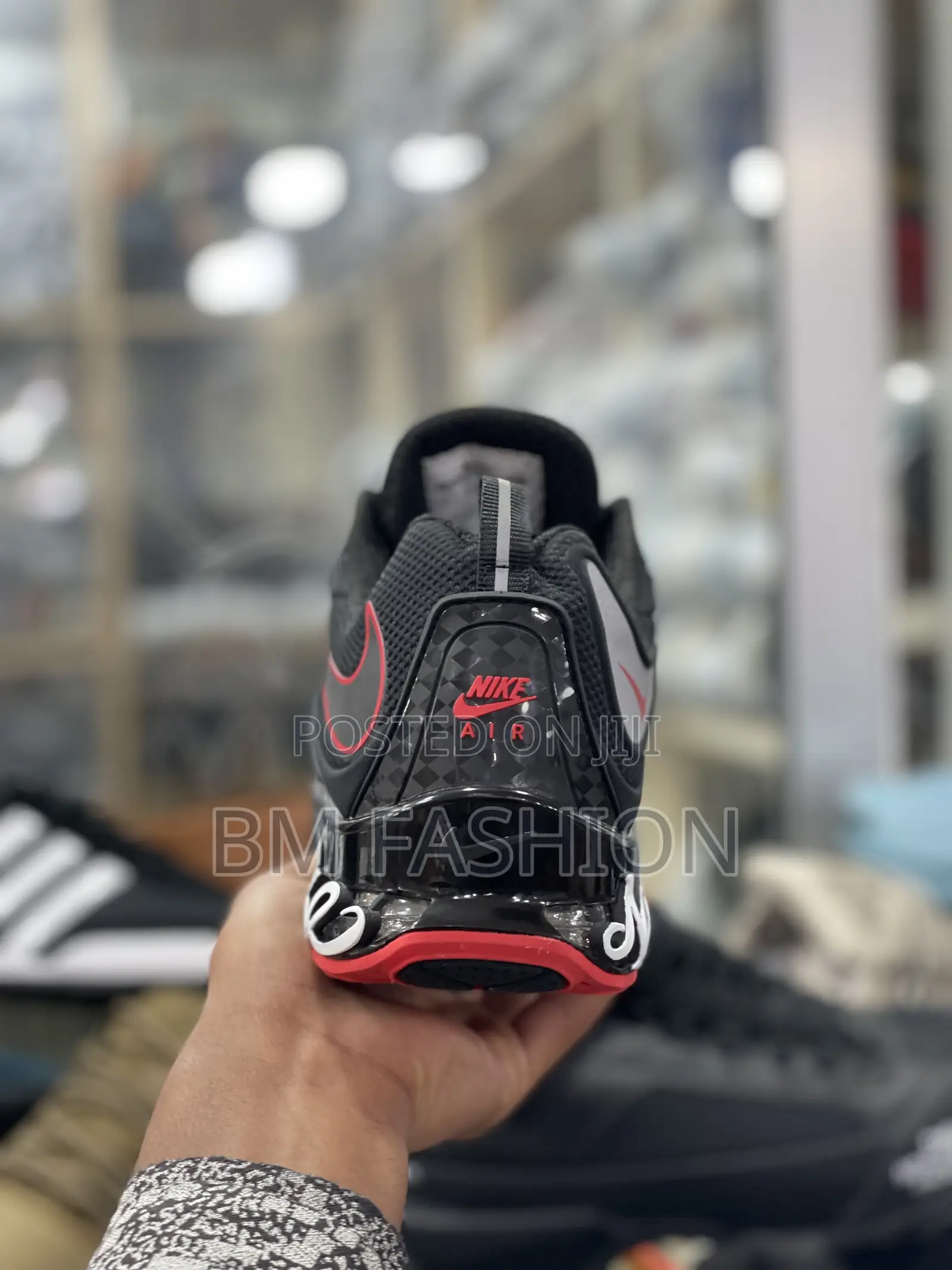 Nike Air Max Red X Black Original Sneakers