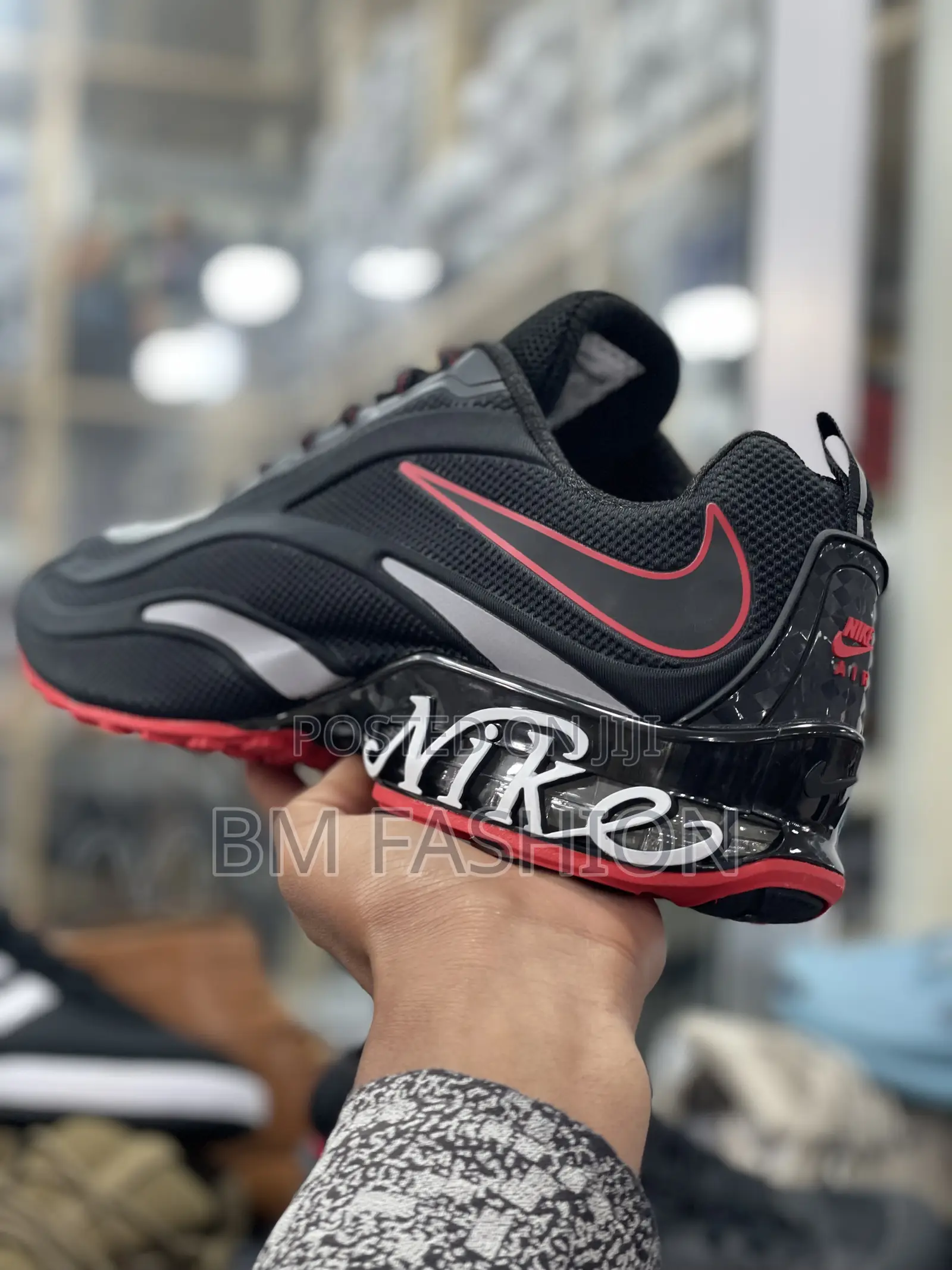 Nike Air Max Red X Black Original Sneakers