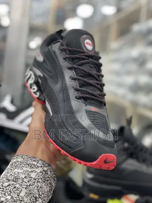 Nike Air Max Red X Black Original Sneakers