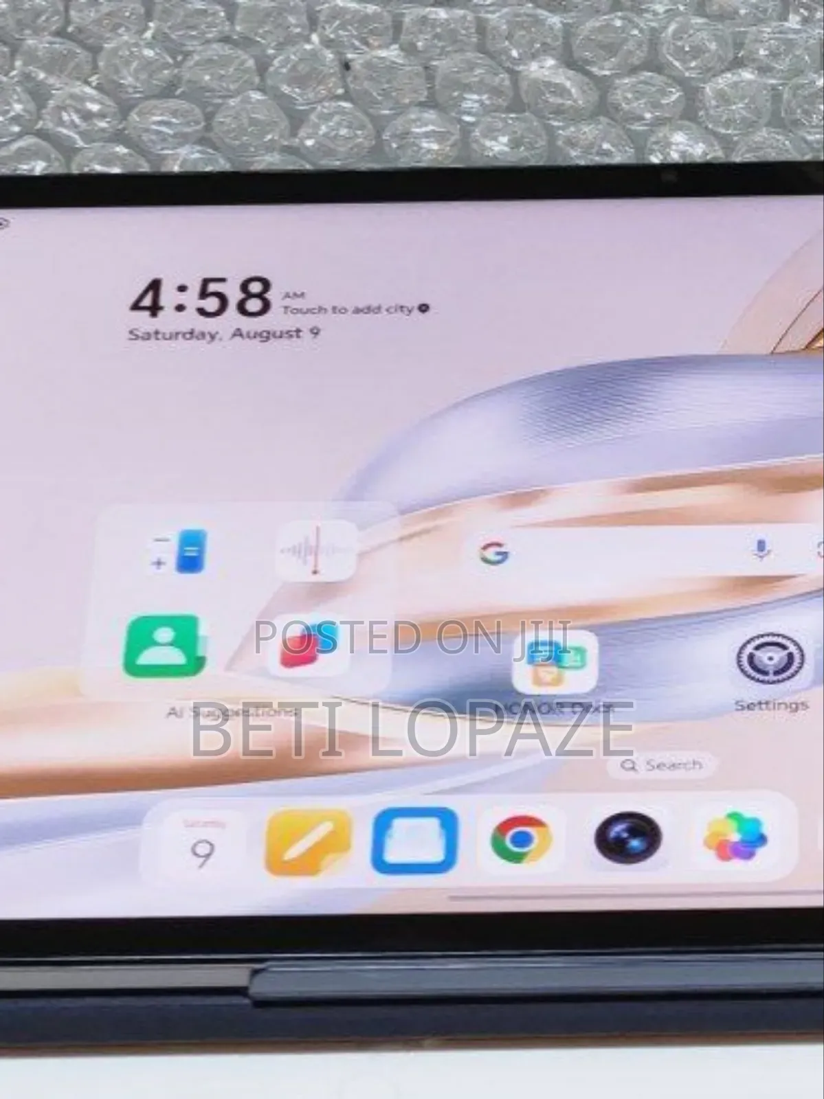 New Honor Pad X9 128 GB Silver