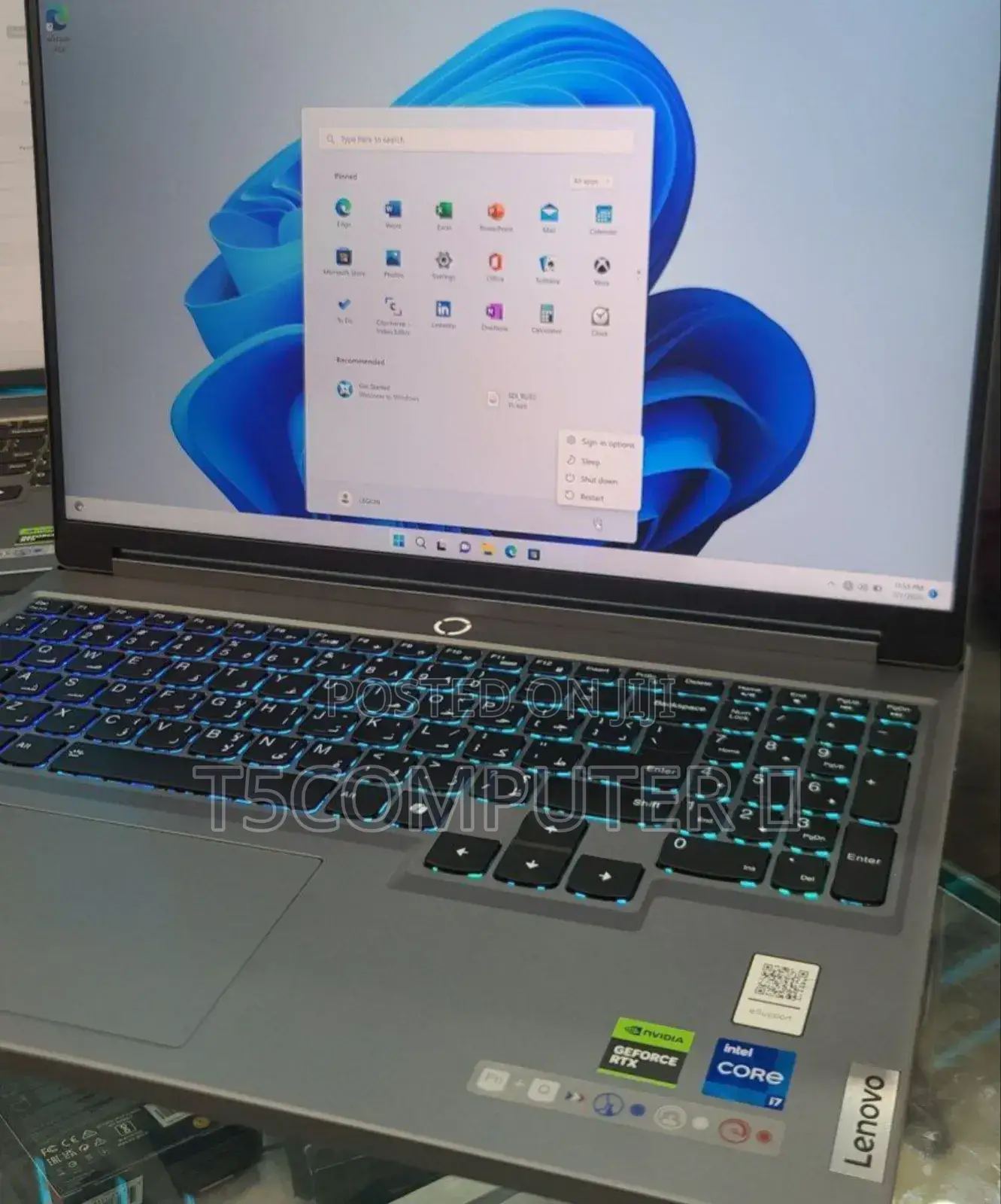 New Laptop Lenovo Legion 5 16GB Intel Core I7 SSD 1T