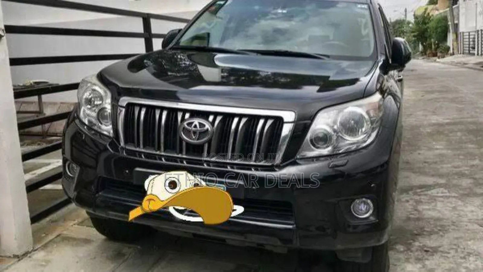 Toyota Land Cruiser Prado 2011 Black