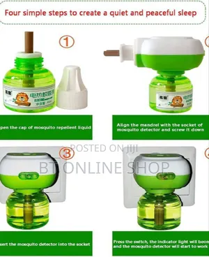 2pc Electronic Mosquito Coil Liquid Killer
