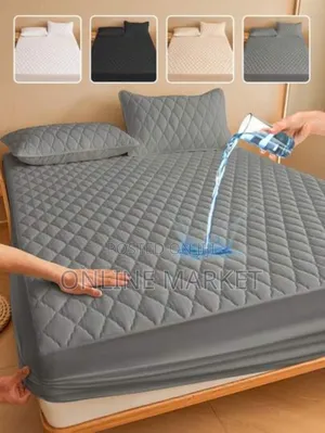 Photo - Solid Collord Plaid Desined Bed Sheet