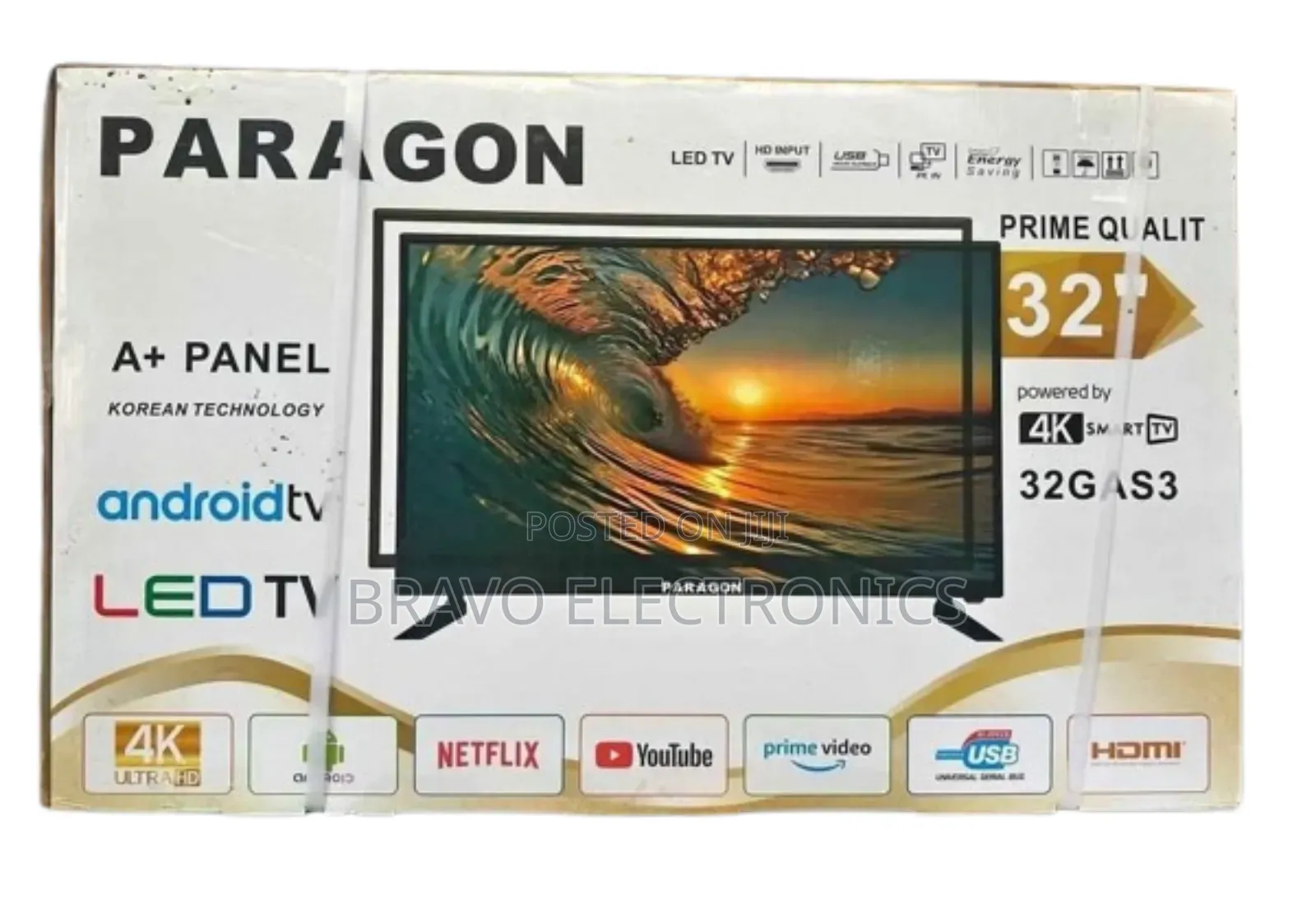 Paragon Smart 32" Tv | Crystal-Clear, Smart Stylish