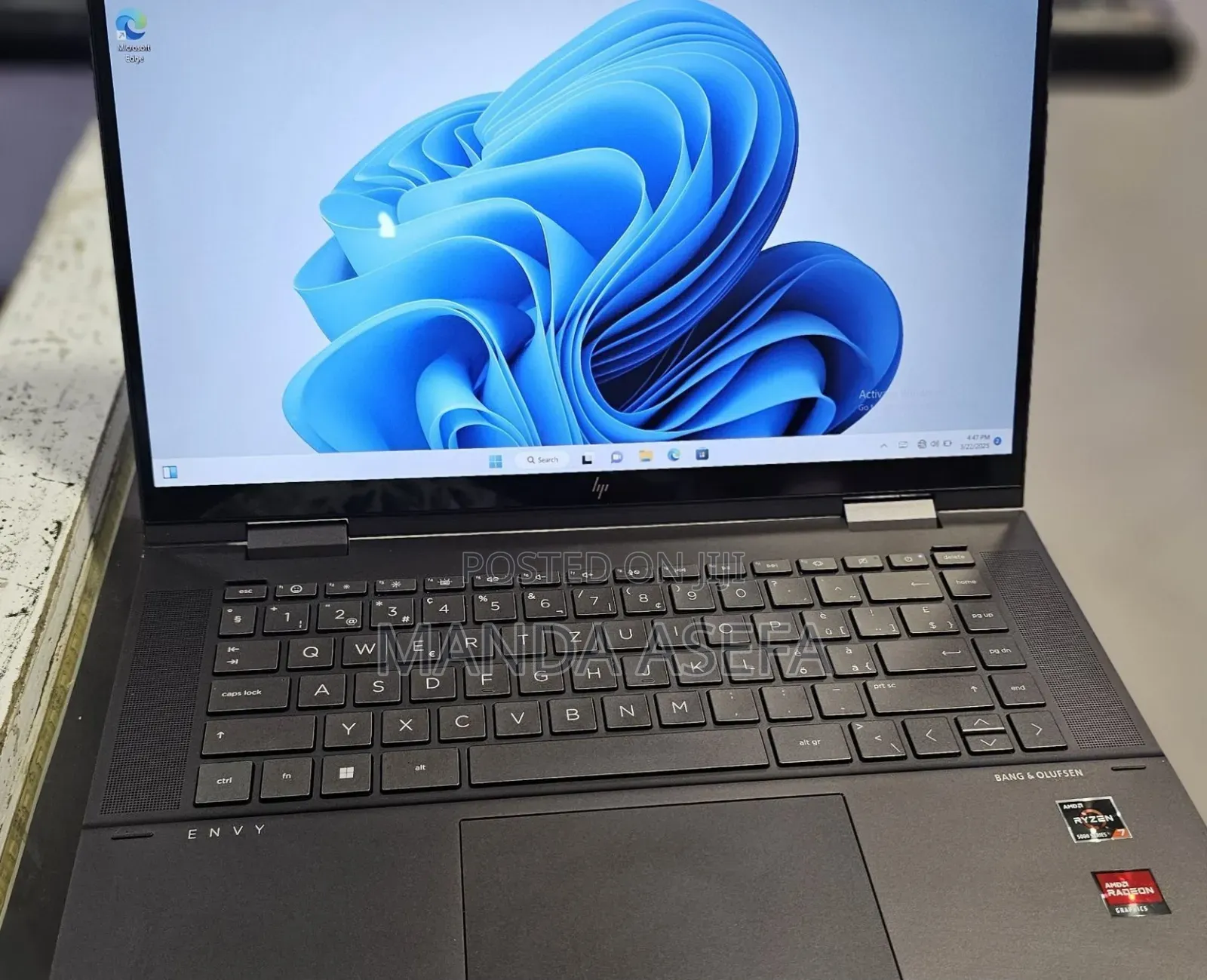 New Laptop HP Envy X360 16GB AMD Ryzen 7 SSD 512GB