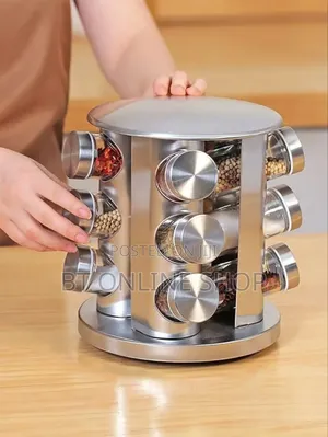 Photo - 12 Jar Rotating Spice Carousel