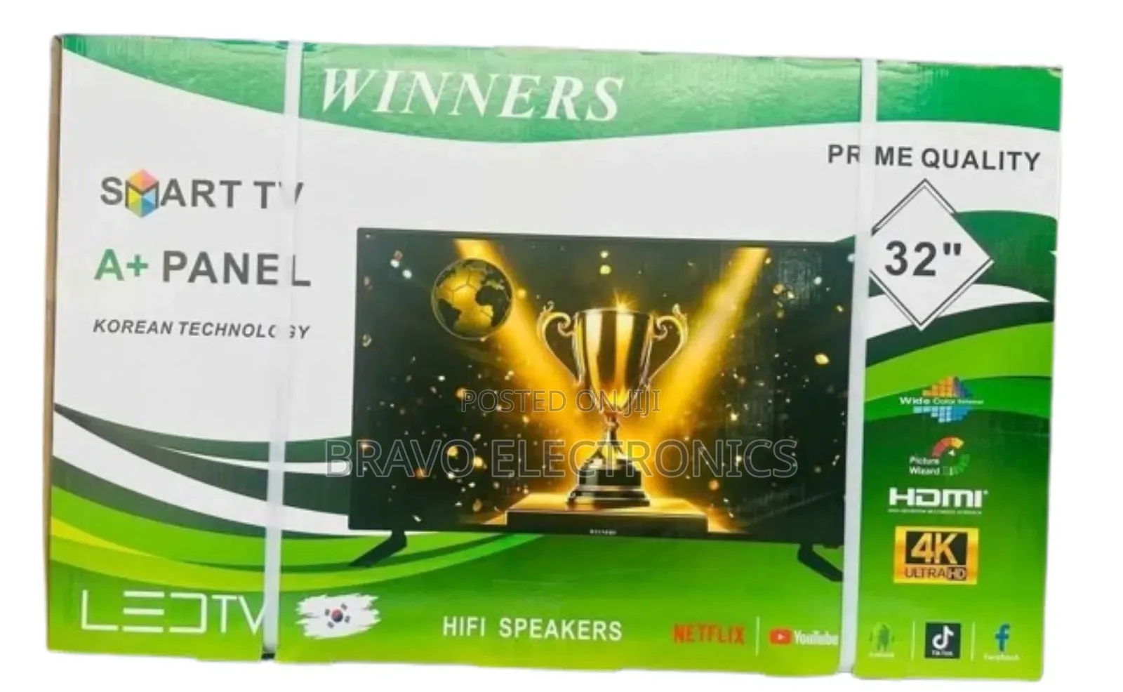 Winners Smart 32" Tv | Hd Quality + Smart Features