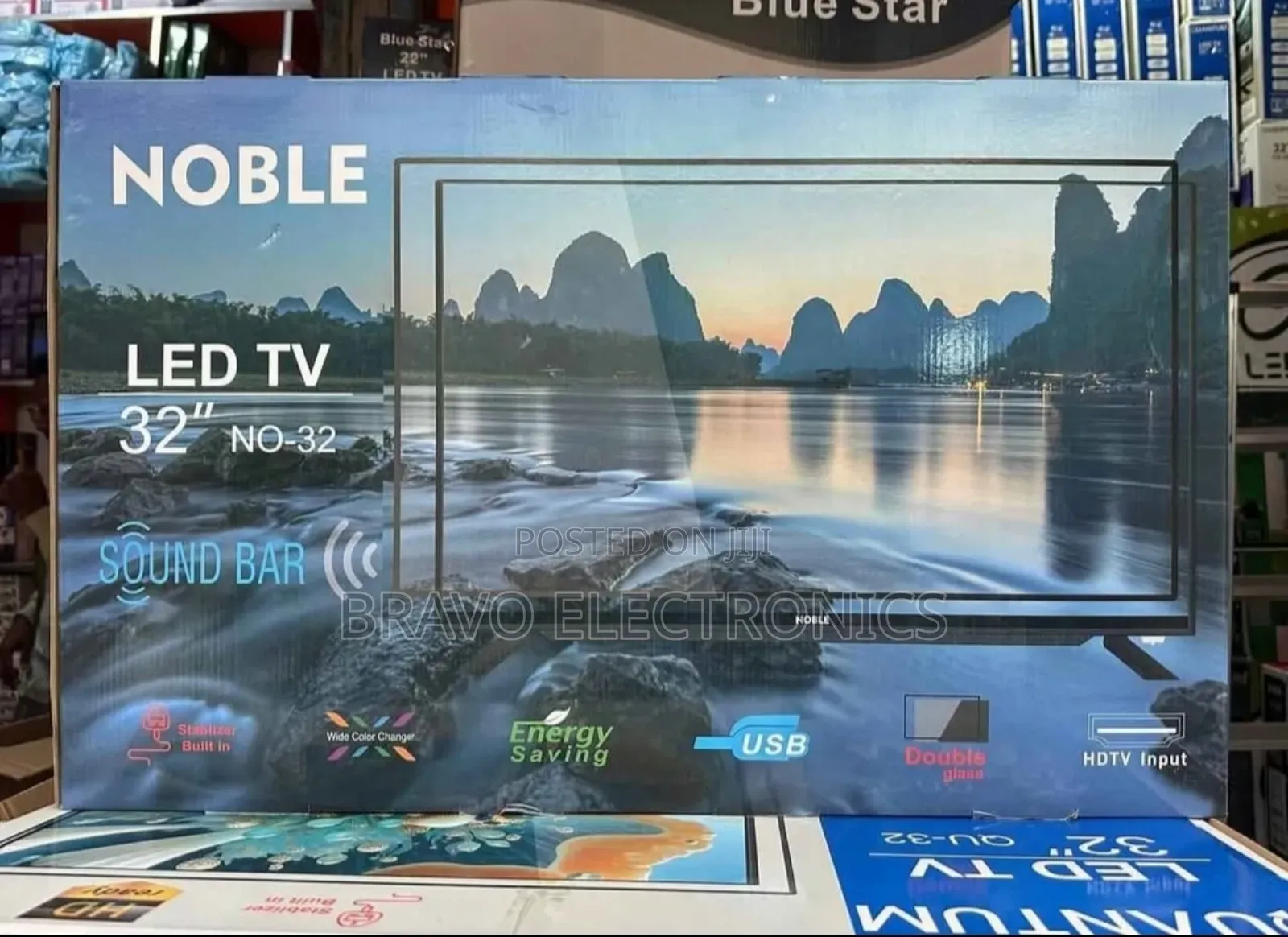 Noble 32" Led Tv | Sharp Picture, Elegant Design