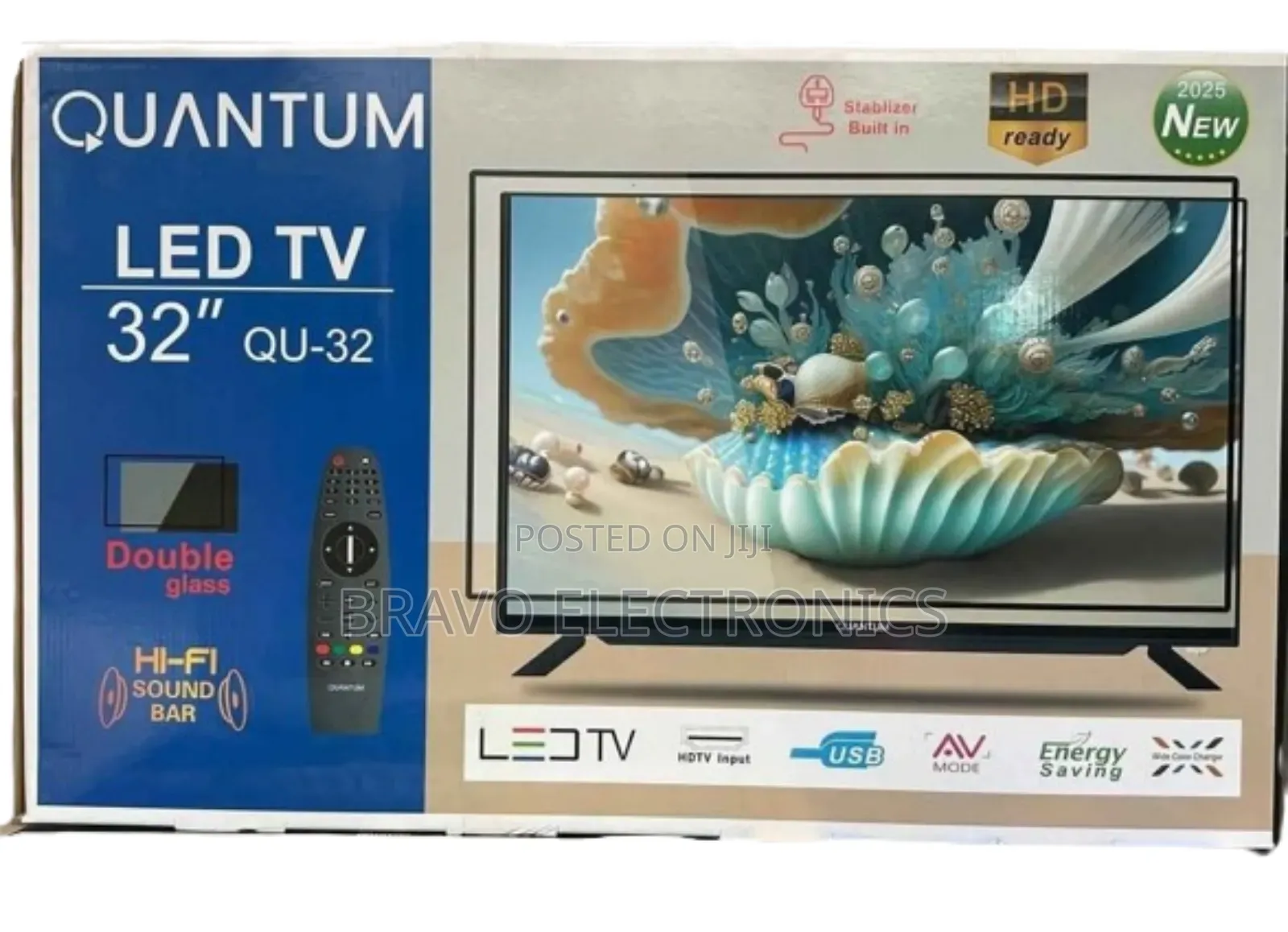 Quantum 32" Led Tv | Crystal-Clear Hd, Sleek Style