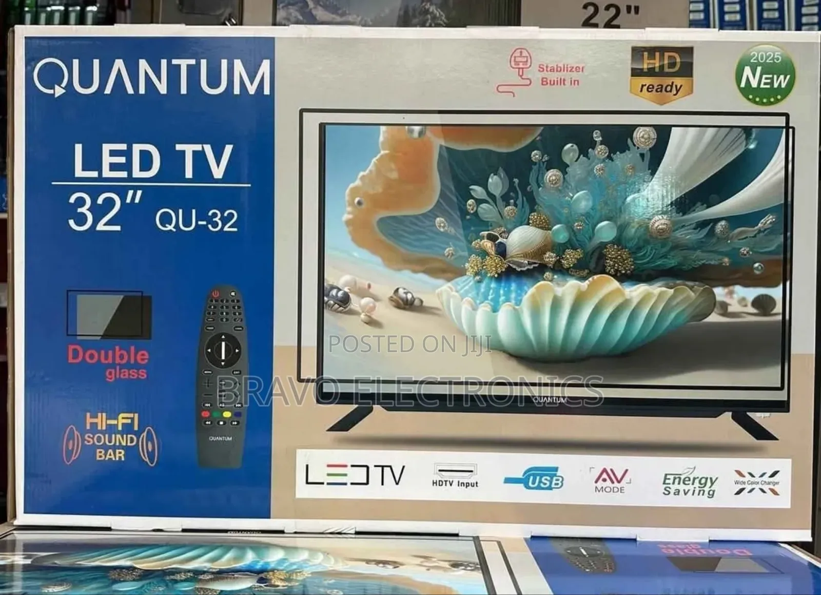 Quantum 32" Led Tv | Crystal-Clear Hd, Sleek Style