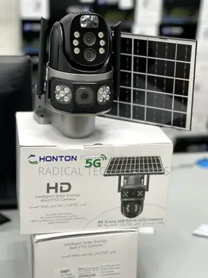 በ ቻርጅ የሚሰራ ሲም የሚቀበል ባለ 3 ሌንስ Security Camera