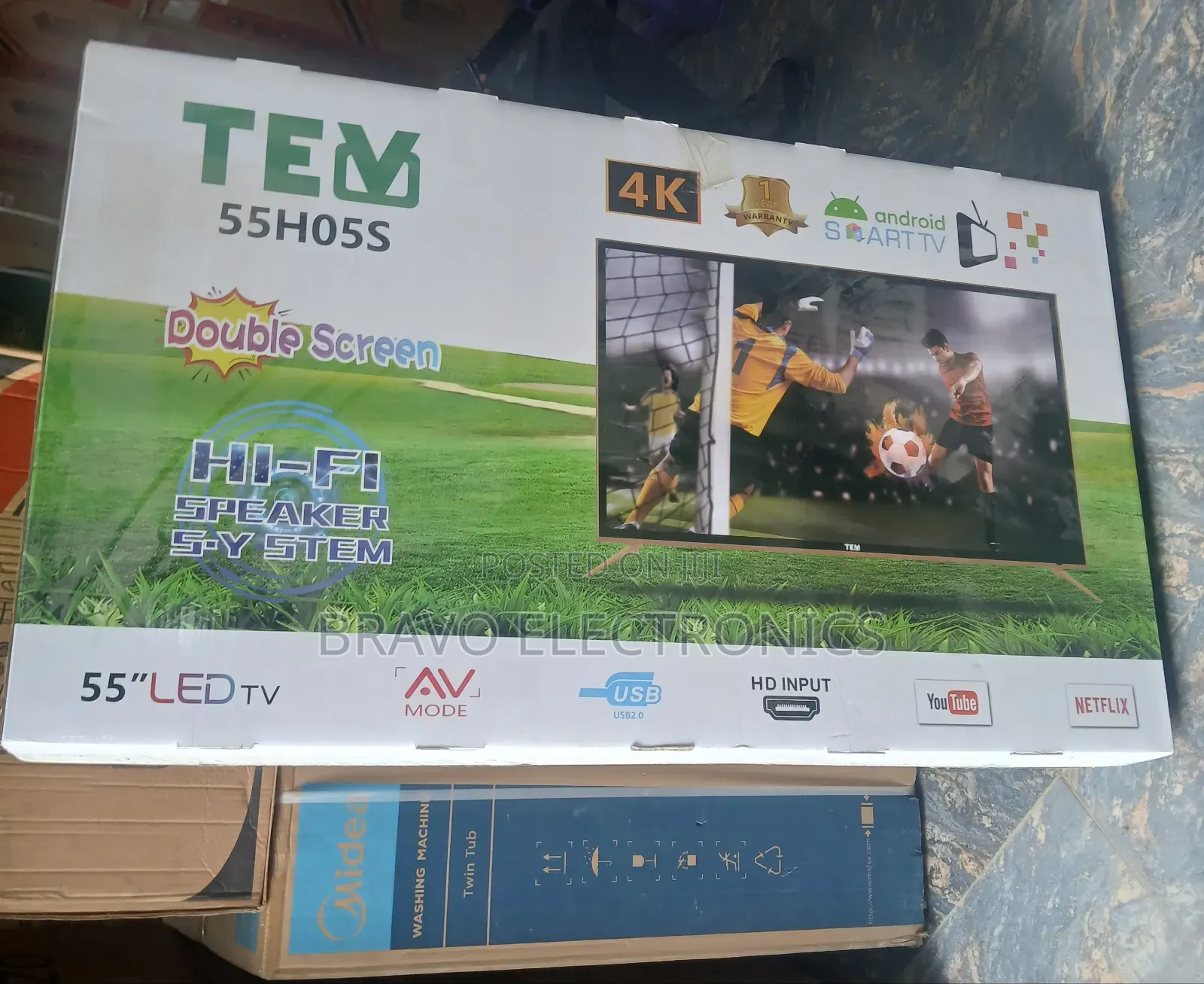 Tev 55" Tv | Big Screen, Big Experience!