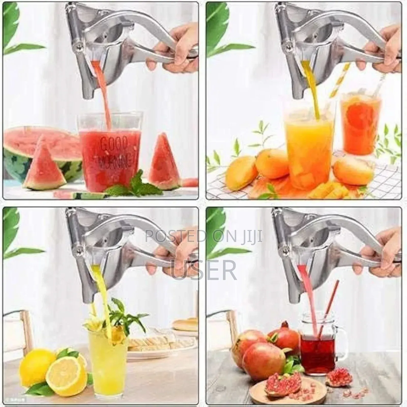 Manual Hand Press Fruit Juicer