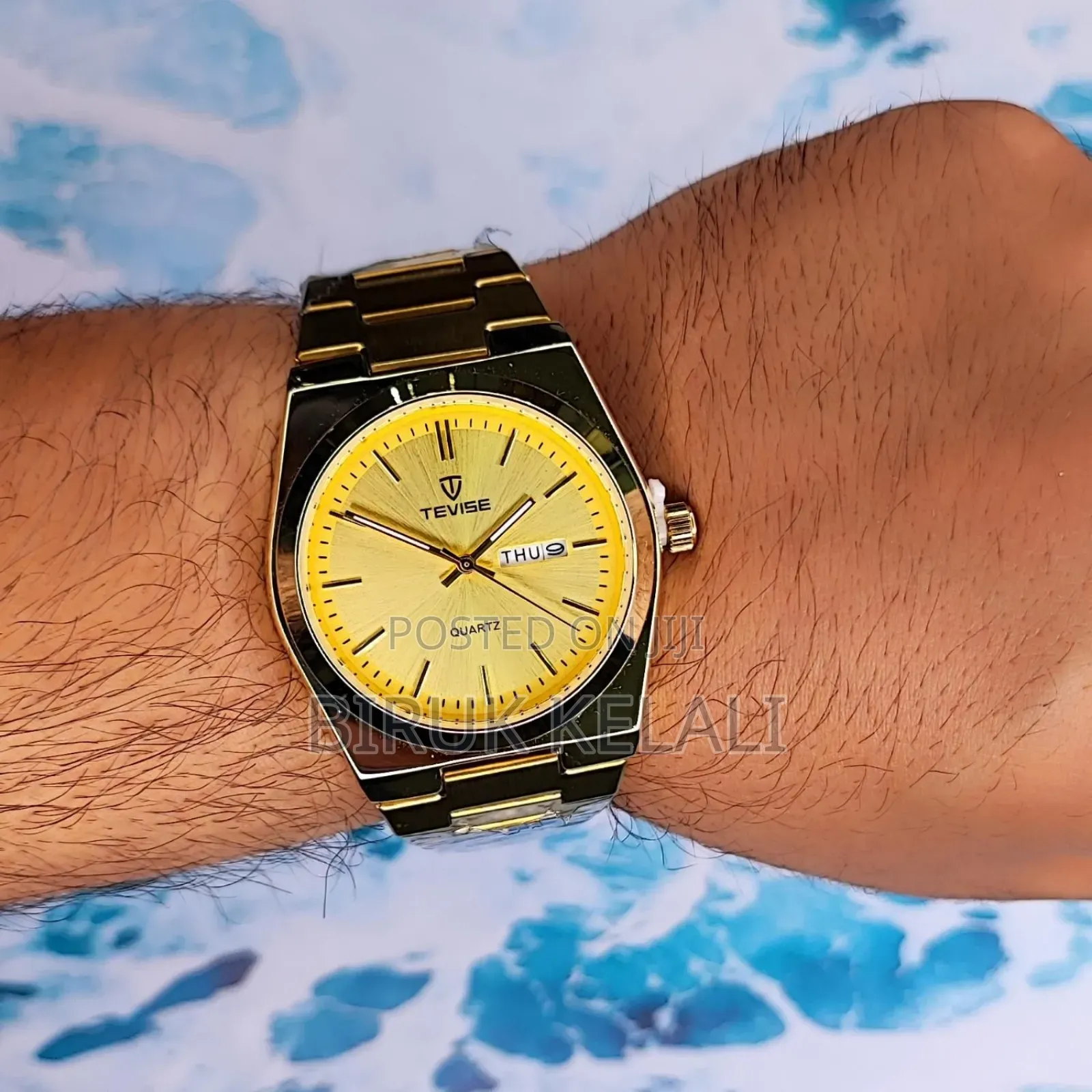 Tevise Quartz Watch for Men's