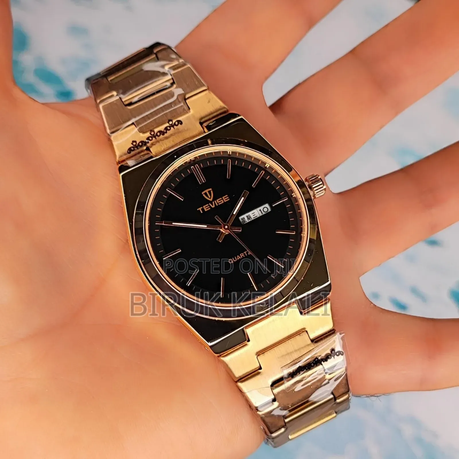 Tevise Quartz Watch for Men's