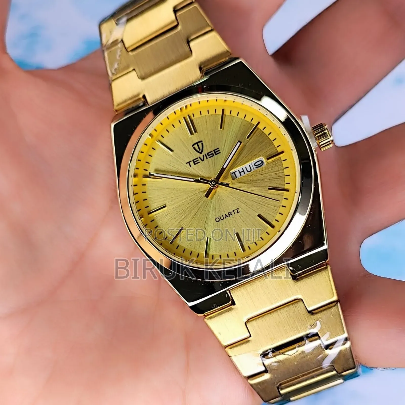 Tevise Quartz Watch for Men's