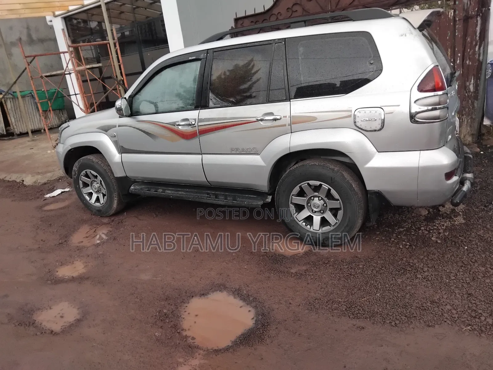 Toyota Land Cruiser 2008 Silver