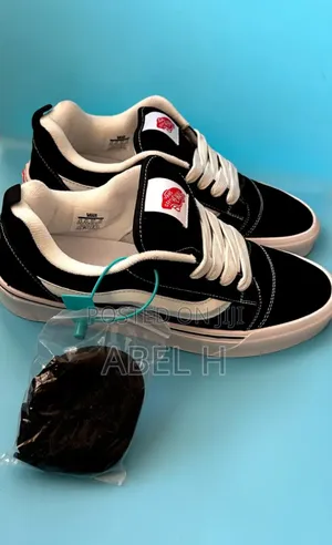 Original Vans Knu Skool Shoes | Black