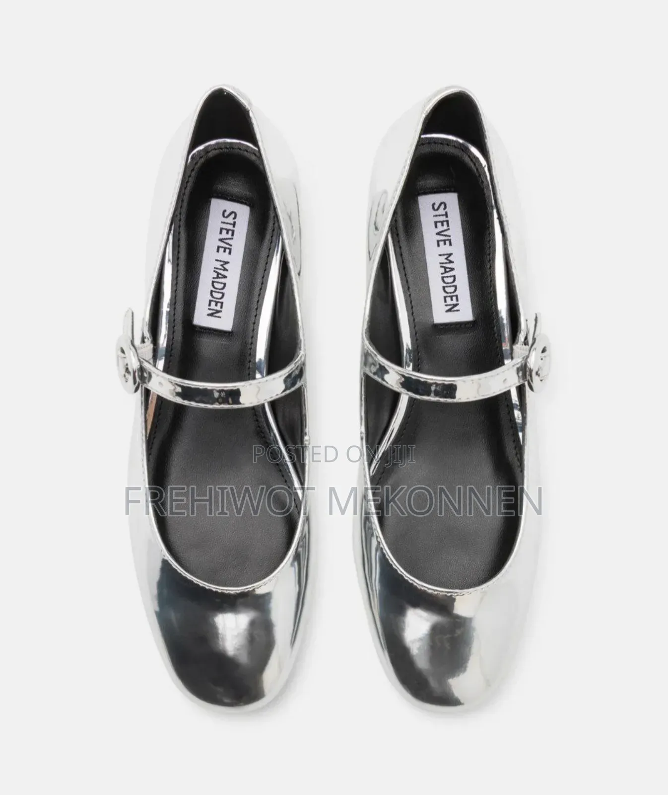 Steve Madden Silver Woman's Shoes