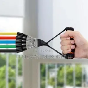 Sky-Touch Portable Exercise 11pcs Resistance Band Set