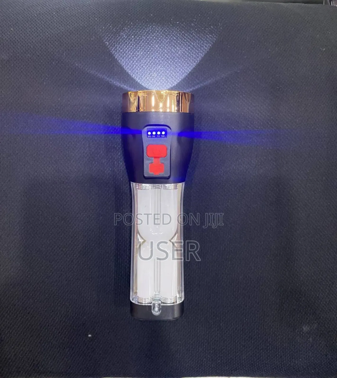 Rechargeable and Solar Led Flashlight