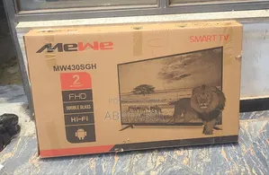 Photo - Mewe Tv 43 Inch Smart Doubel Glass