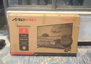 Mewe Tv 43 Inch Smart Doubel Glass