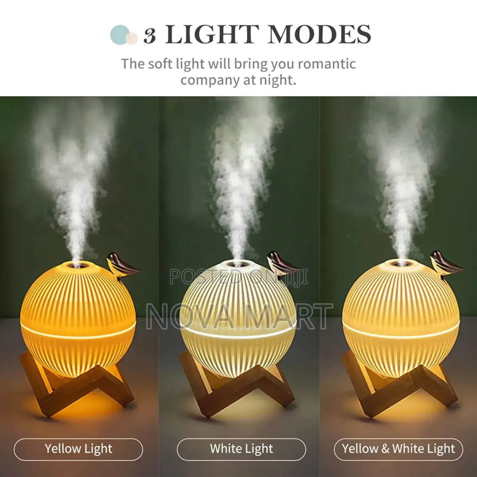 በኤሌክትሪክ የሚሰራ
የራሱ መብራት ያለው