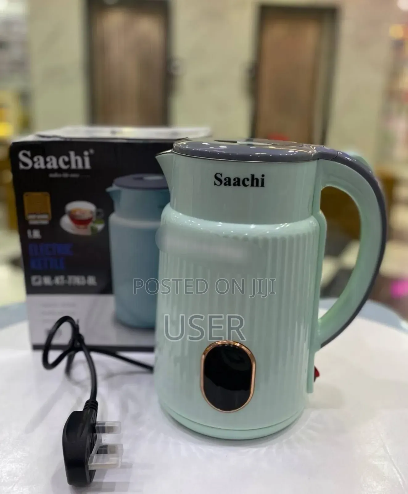 Saachi Electric Kettle
ሳቺ ውሃ ማፍያ