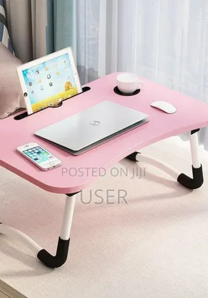 Laptop Table With Cup Holder
 High Quality !!