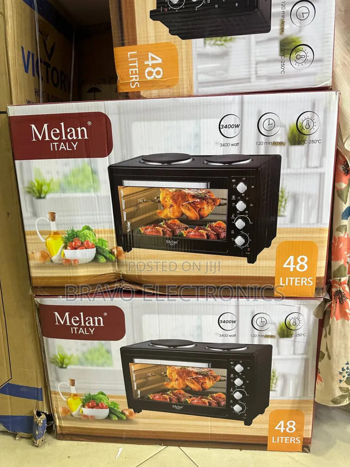 Melan-Italy 48l Oven – Bake, Grill Roast