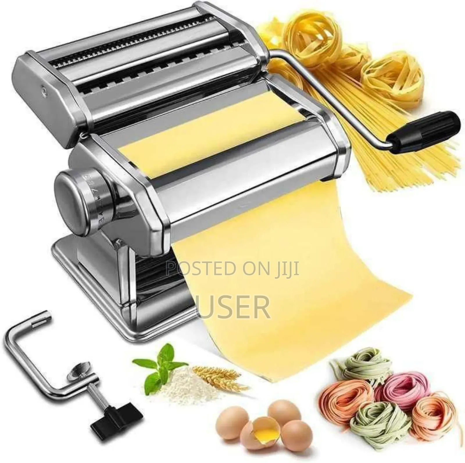 Stainless Steel Manual Noddle and Pasta Maker