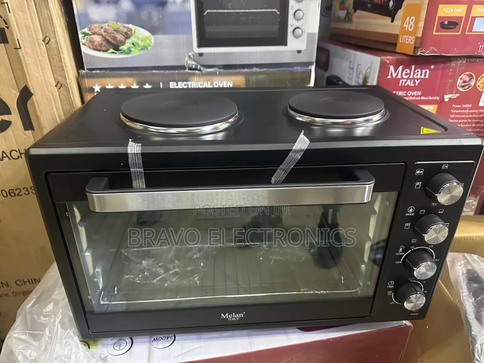 Melan-Italy 48l Oven – Bake, Grill Roast