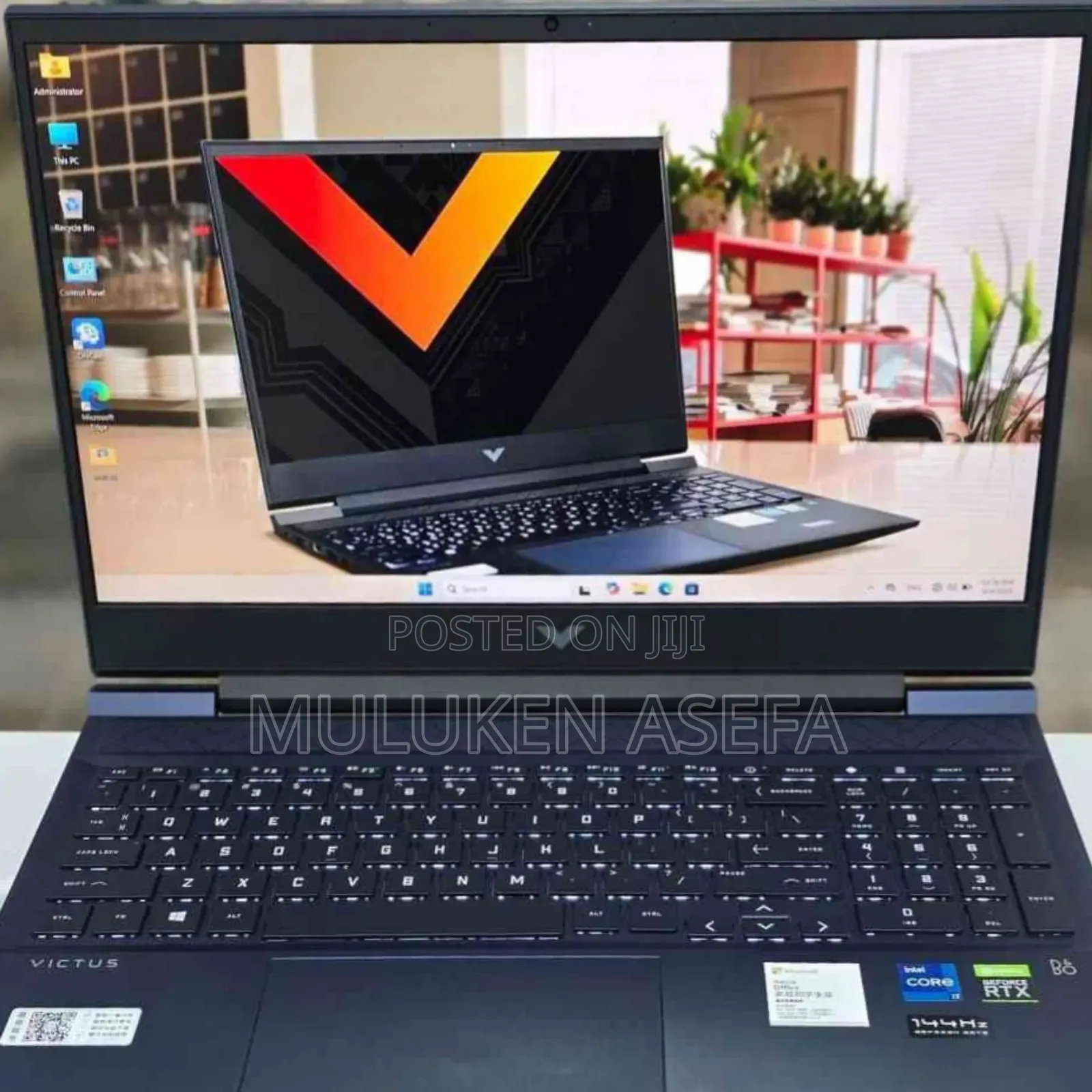 New Laptop HP Victus 16 16GB Intel Core I7 SSD 512GB