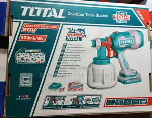 Photo - Spray Gun Compressor Rechargeable