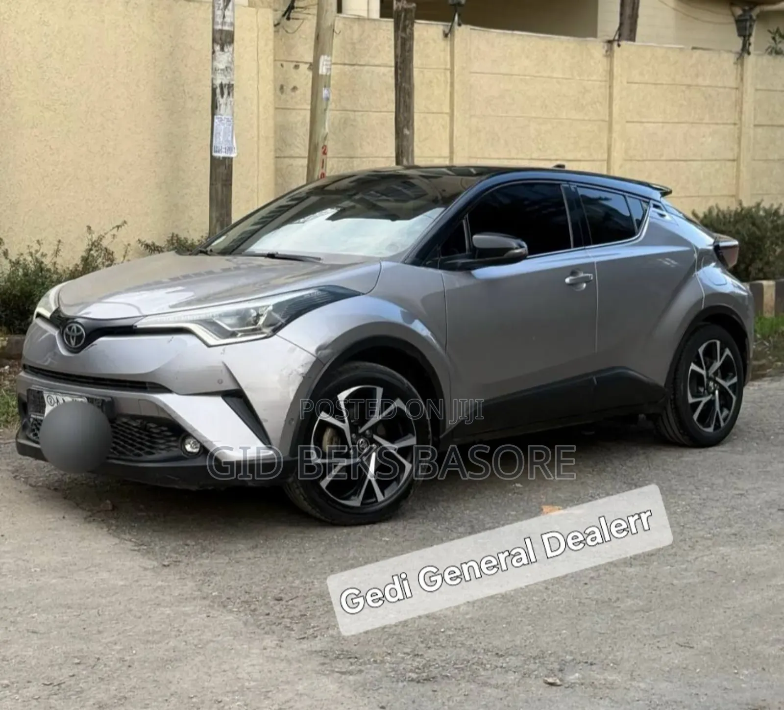 Toyota C-HR 2017 Silver